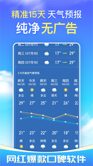 预知天气预报 v15.0.5 安卓版