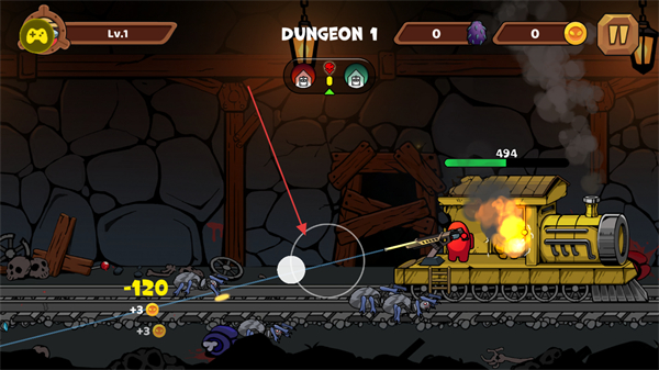 查尔斯小火车生存射击内置菜单 v0.1.9