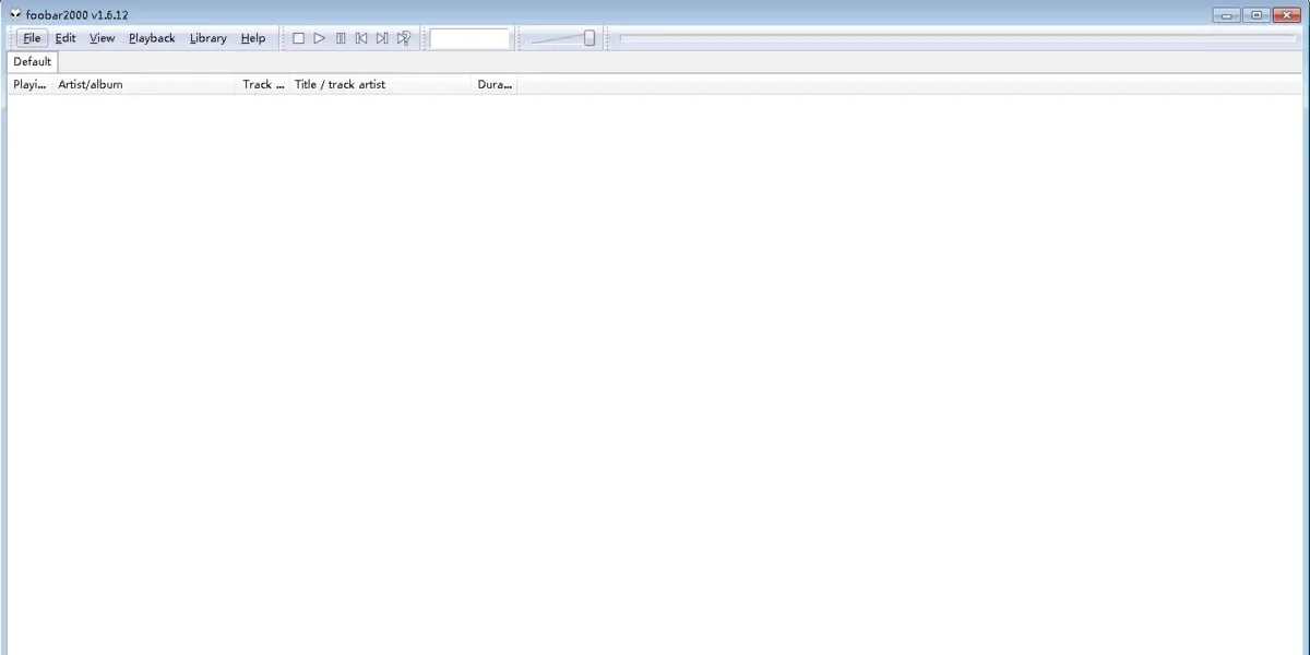 Foobar2000 Mac版 截图 1