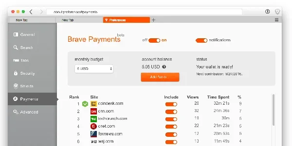 Brave浏览器 for mac 截图 3