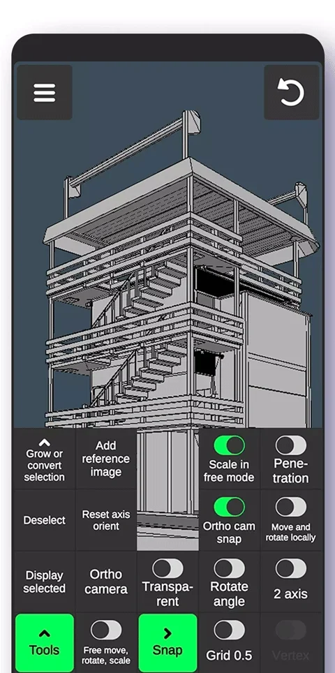 3d modeling app 截图 3