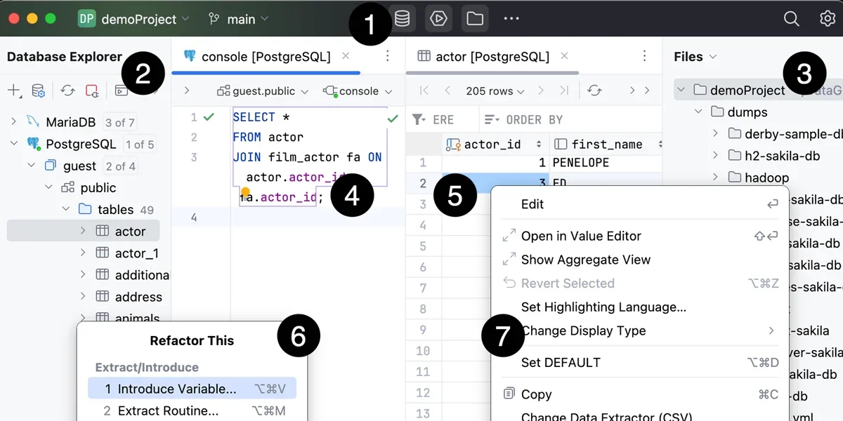 JetBrains DataGrip Mac版 截图 1