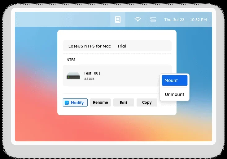 易我NTFS读写工具Mac版 截图 6
