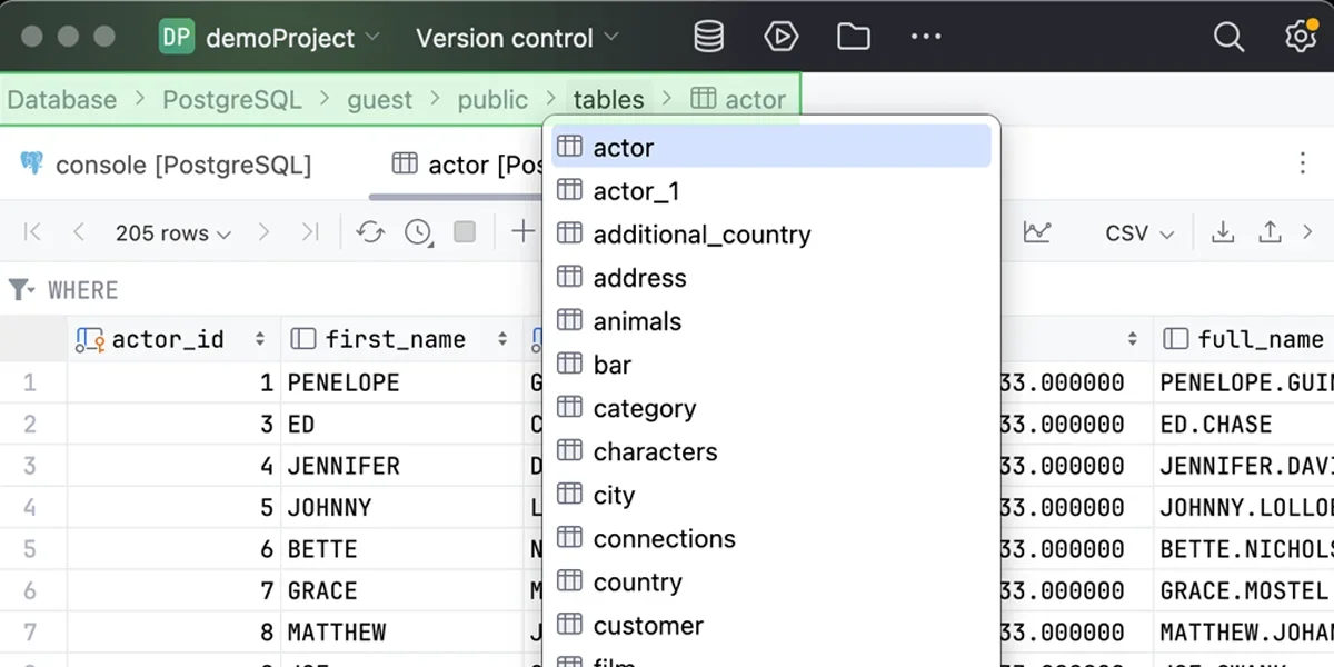 JetBrains DataGrip Mac版 截图 5