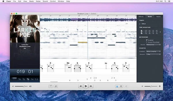 Capo for mac 截图 1