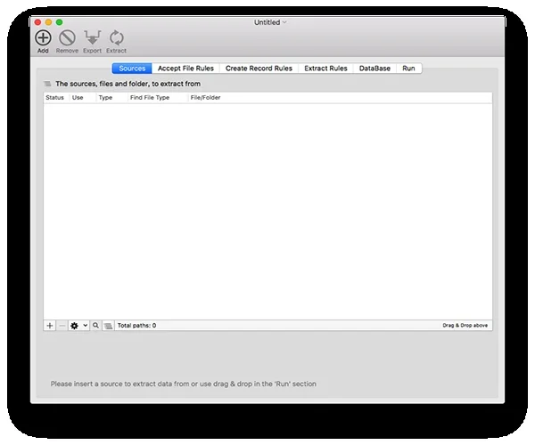 Data Extractor Mac版 截图 1