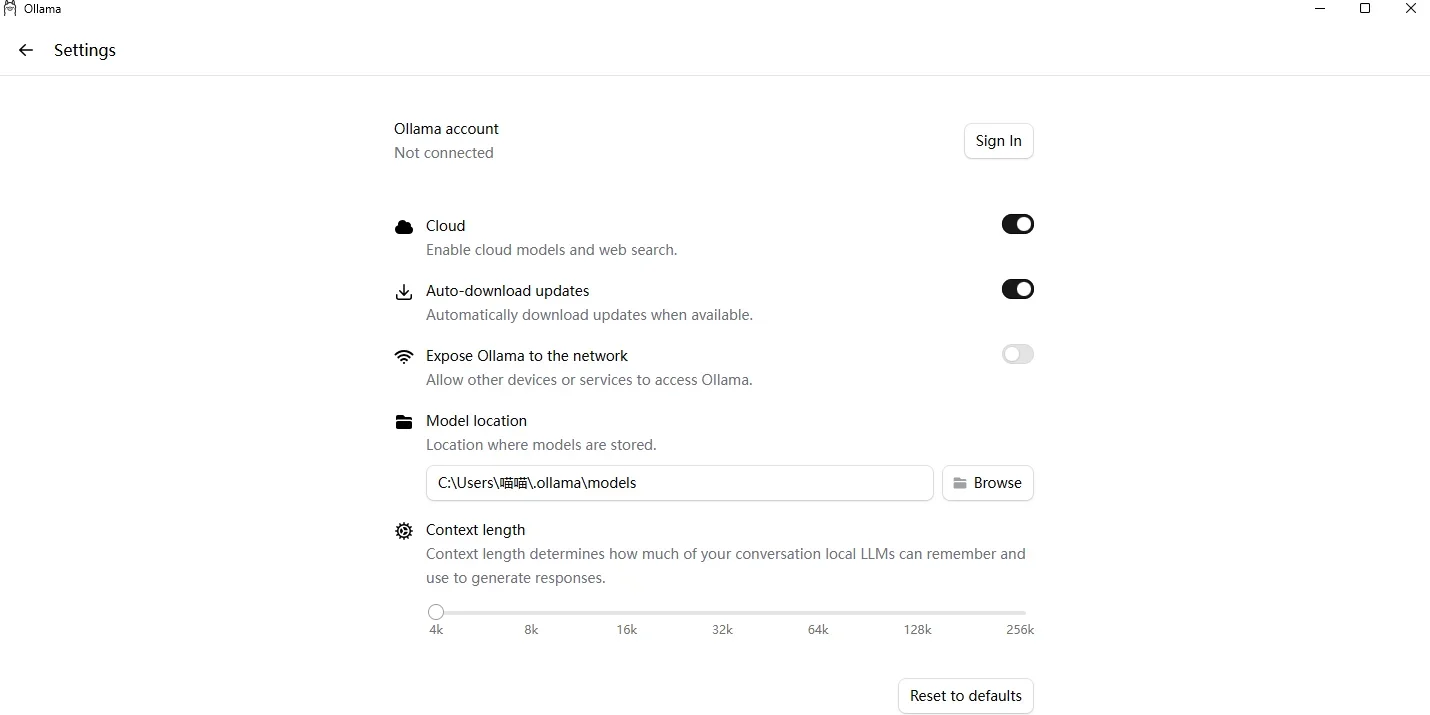 Ollama MAC版 截图 4