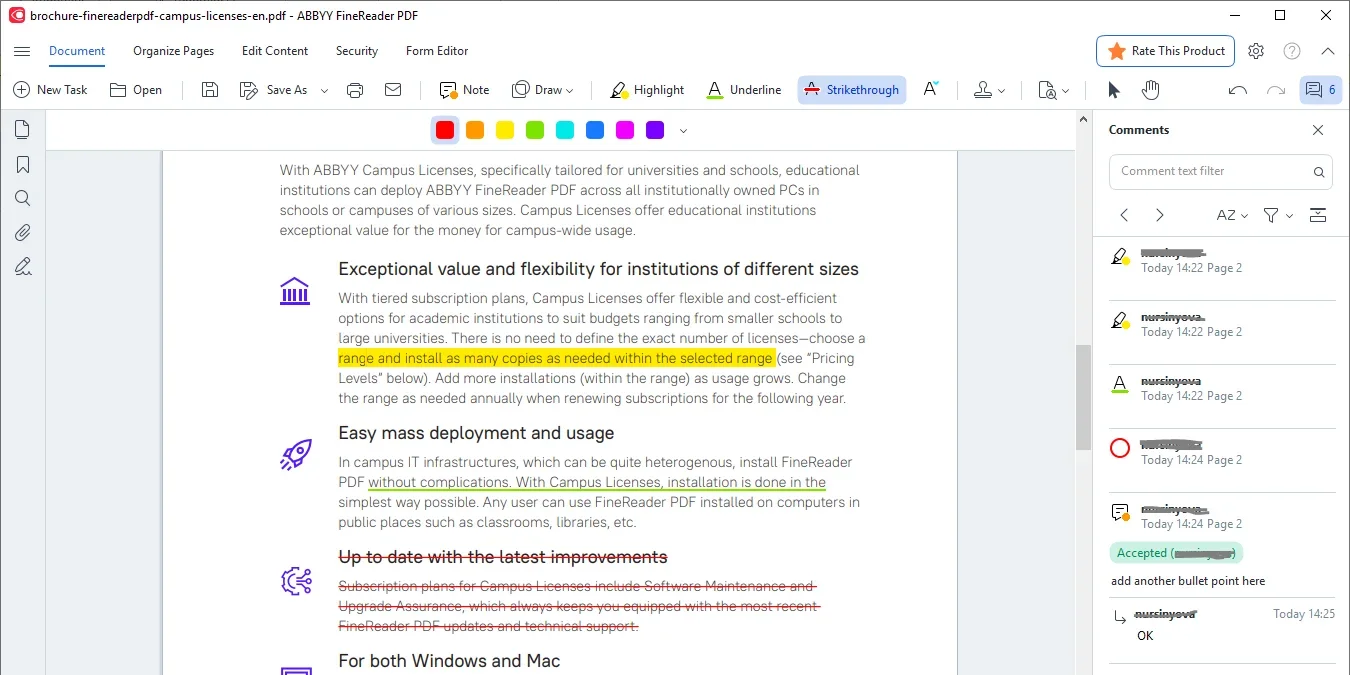 ABBYY FineReader Mac版 截图 3