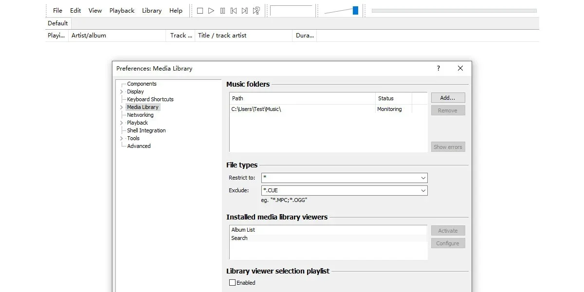 Foobar2000 Mac版 截图 3