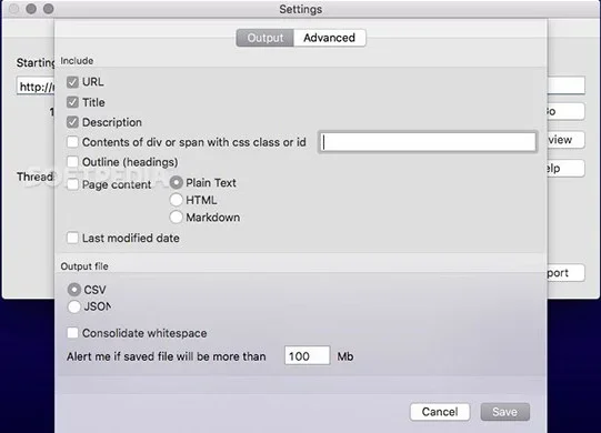 WebScraper Mac版 截图 1