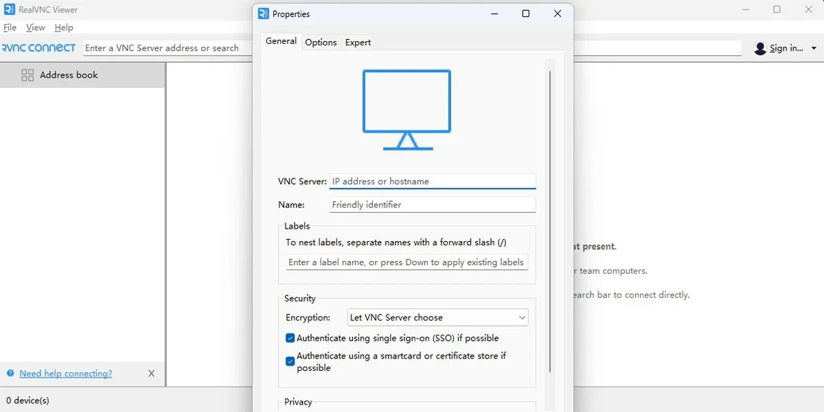VNC Viewer Mac版 截图 5