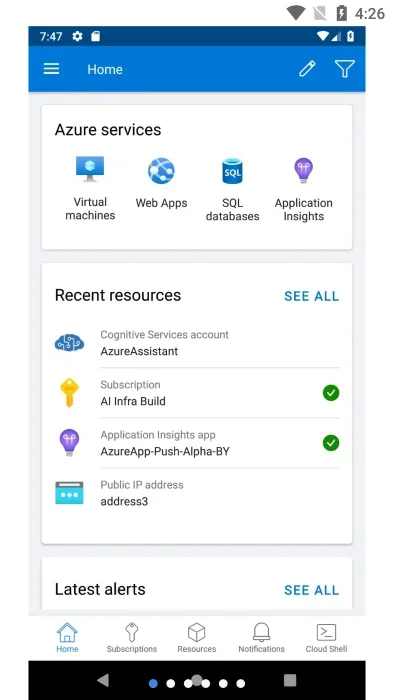微软azure 截图 2