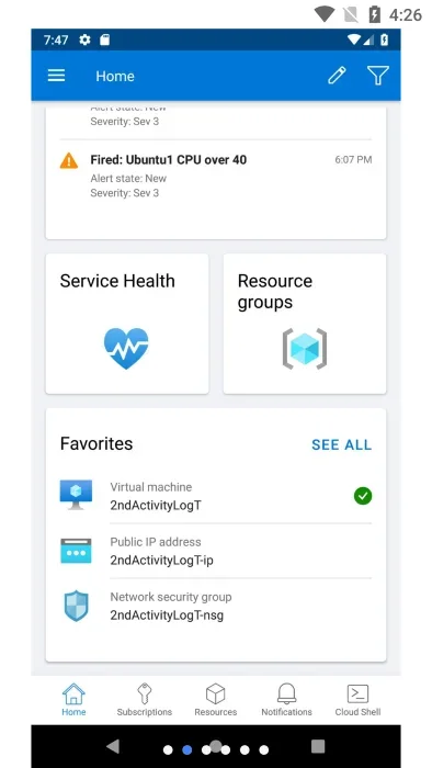 微软azure 截图 4