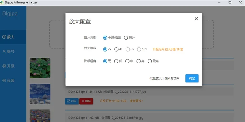 bigjpg Mac版 截图 2