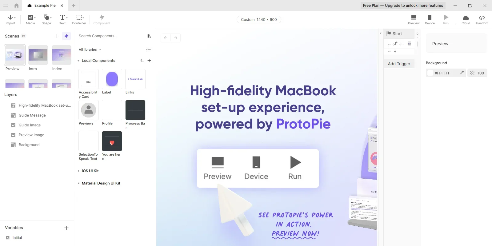 ProtoPie Mac版 截图 4