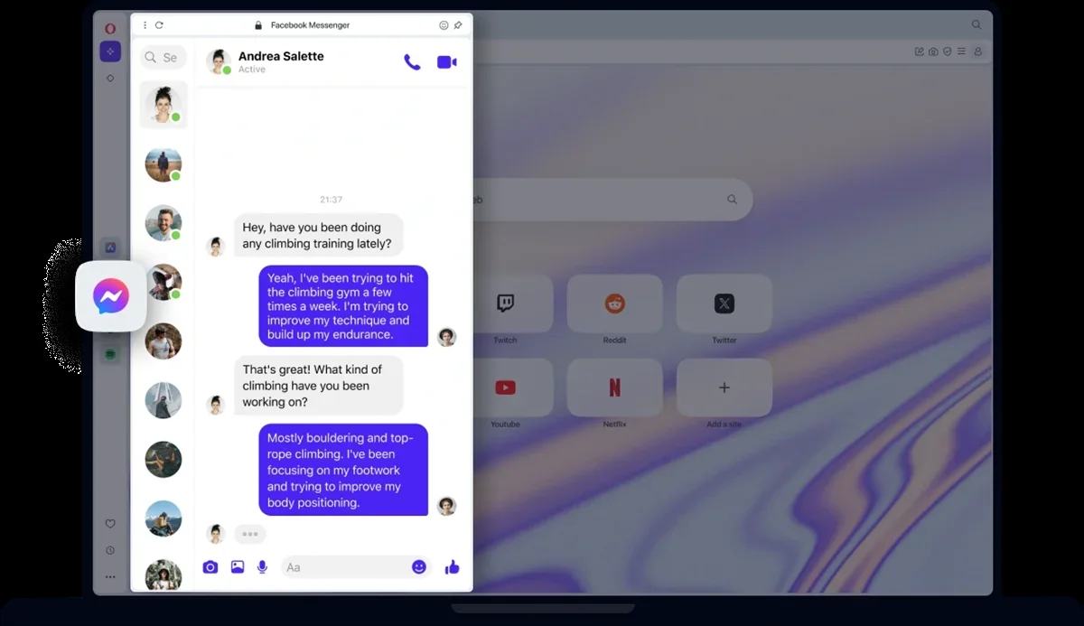Opera浏览器MAC版 截图 2