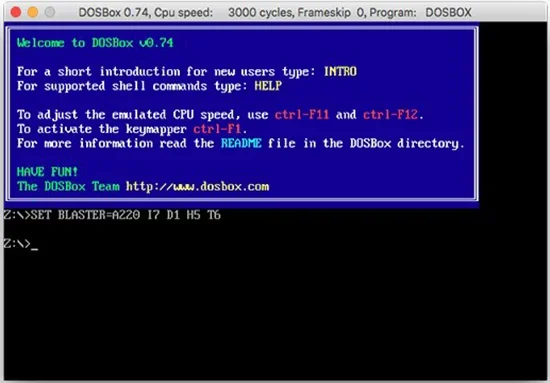 DOSBox Mac版 截图 1