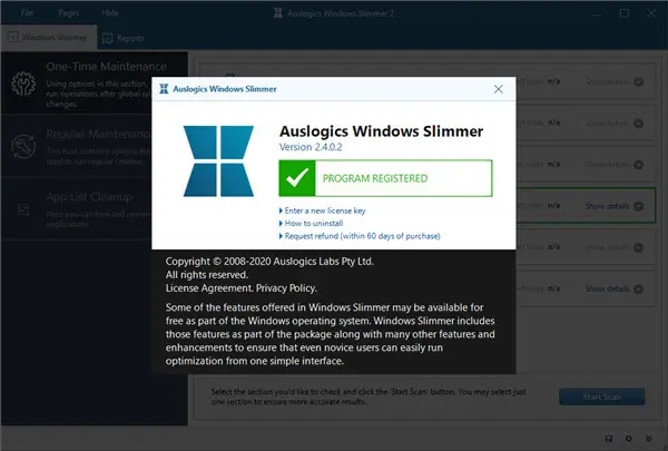 Auslogics Windows Slimmer Pro系统清理工具绿色中文版