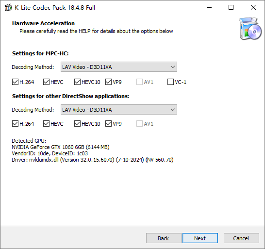 K-Lite Codec Pack官方版