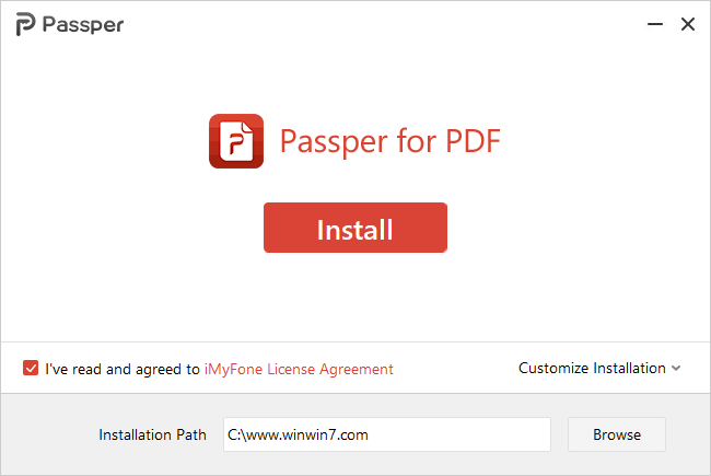 Passper for PDF(PDF文件解密)