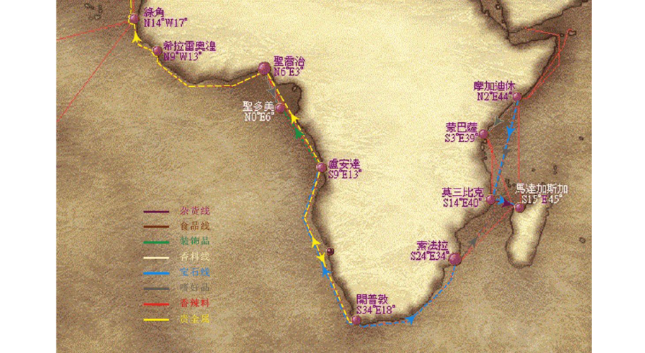 航海大时代4攻略地图 大航海时代4霸者之证地图