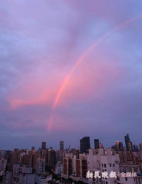 雨后彩虹图片高清图 雨后彩虹图片大全风景