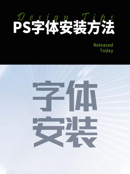 PS字体导入全攻略：轻松拥有多样字体，提升设计感